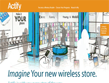 Tablet Screenshot of actifywireless.com